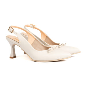 Alba Heel hueso 38( última talla)