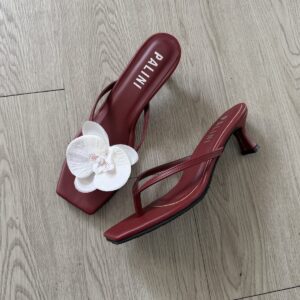 HEEL JASMIN VINO (talla 37 y 38)