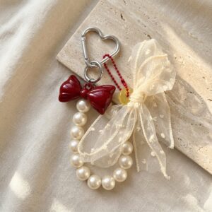 Charm de 3 en 1 (Moño, lazo y perlas)