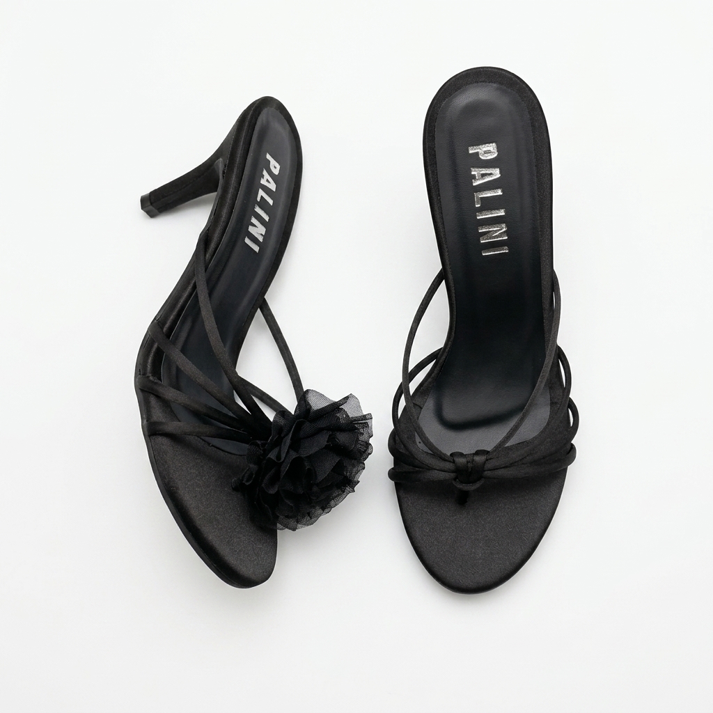 Heel Rose Black