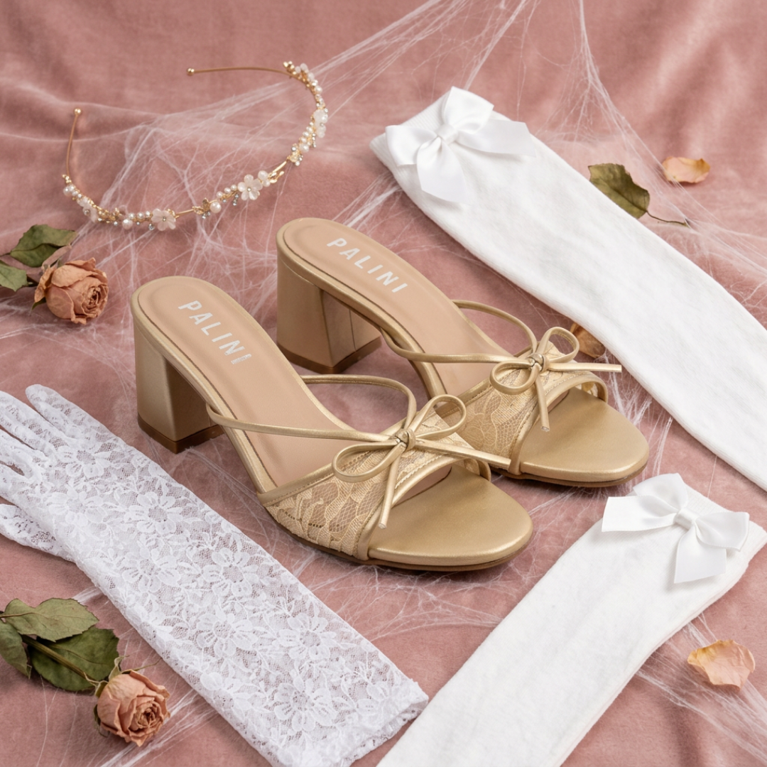Pack de hada (alessia heel, diadema, medias y guantes blancos)